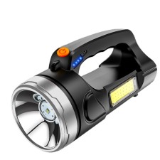 Flight battery flashlight, 30 W, 1500 mAh, LED, COB, 15 x 7 x 6.6 cm