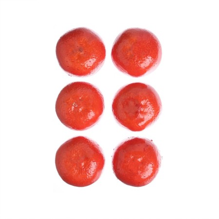 The basis for creativity and decor "Mandarin" set 6 pcs., Size 1 pc: 5.5 × 5.5 × 4 cm-1