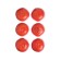 The basis for creativity and decor "Mandarin" set 6 pcs., Size 1 pc: 5.5 × 5.5 × 4 cm