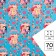 Packaging paper, 70x100 cm, princesses