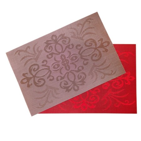 Modern napkin HMT3117-4, red, 30x45 cm-4
