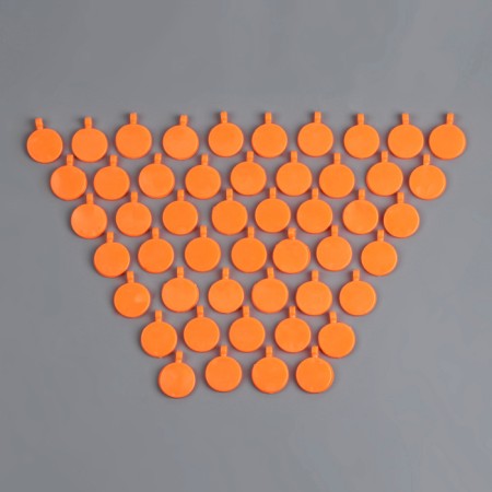 Set of targets for slingshots, plastic, 50 pcs-1