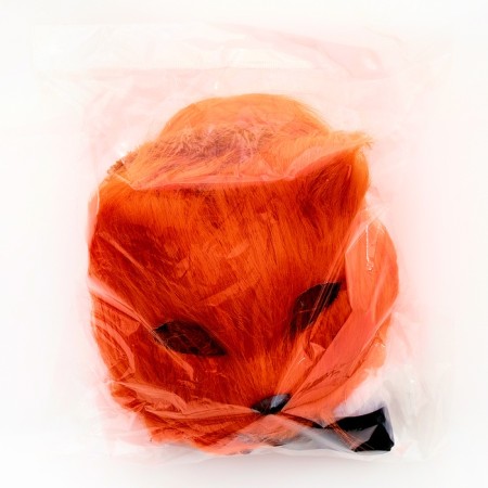 Carnival set "tail" fox, orange color-4