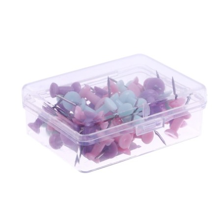 Power buttons 50 pieces, pastel assorted-5