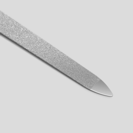 Metal file for nails, 15 cm, golden color-2