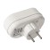 Double Electric Rexant, 6-10 a, without salary, white, 11-1074