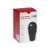 Torso garbage container in a cup holder, black