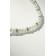 Pearl beads "Bride" with rhinestones, ball No. 4, white color, l = 43.5 cm