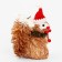 Decorative suspension "Squirrel in the New Year's cap" 12 × 7 × 15 cm