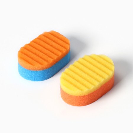 Body sponge "Lily", 12 × 8 × 4.5 cm, mix-5