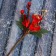 Decor "Winter Charm" Flowers of Berries leaves, 16 cm