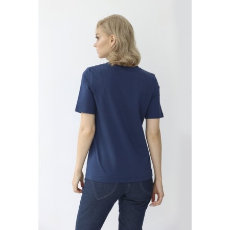 Women's T-shirt with a V-neck, size 42-1