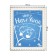 The tablecloth "The Joy of the Snowman", rectangular, Saten, size is 145x180 cm