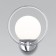 Wall lamp Eurosvet Ringo 50289, E27, 1x60W, 200x170x250 mm, chromium color
