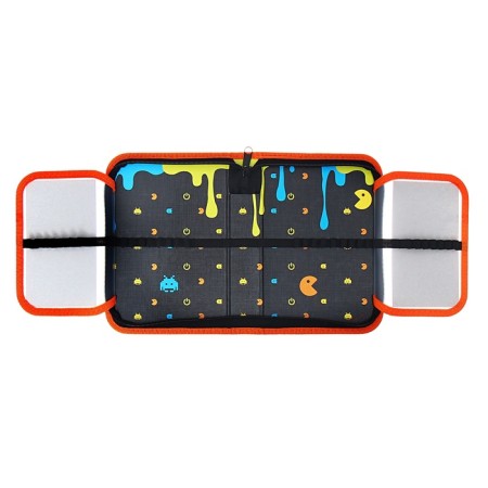 Penal 1 section, 140 x 200 x 40 mm, 2 folding strips, fabric, Hatber "Old Gamer" Black/Yellow NPK_74290-4