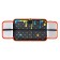 Penal 1 section, 140 x 200 x 40 mm, 2 folding strips, fabric, Hatber "Old Gamer" Black/Yellow NPK_74290