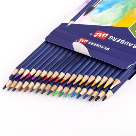 Pencils Watercolor Brauberg Art Classic 36 colors, 3.3 mm barrel-2