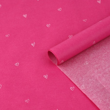 Paper Packaging “Hearts”, 50 x 70 cm