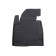 Rubber rugs with high side for Hyundai Santa Fe III, 2012-2018