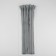 Lightning "Spiral", No. 5, detachable, castle machine, 40 cm, light-gray color