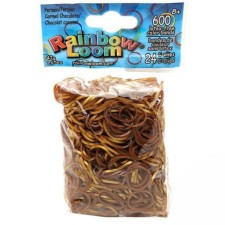 Резиночки для плетения браслетов RAINBOW LOOM, Персидская коллекция, Карамельный шоколад