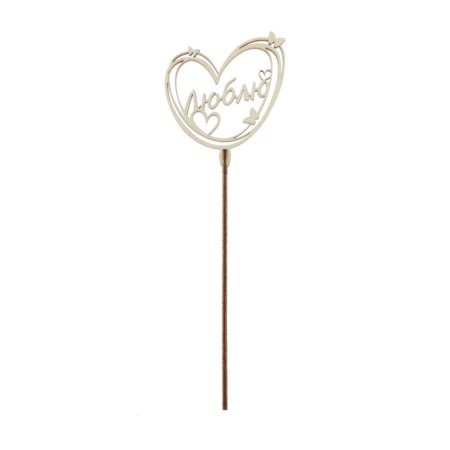 Topper for a wooden cake "I love"-2