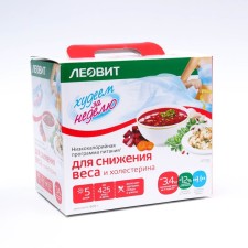 Food complex Reducing weight and cholesterol Leotvit