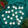 Set of balls plastic D-3 cm, 24 pcs "Birlant" mother-in-law, white