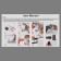 Shirt buttons, open, in the organizer, d = 9.5 mm, 200 pcs, color colorful color