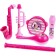 Musical instruments "Minnie Mouse", in a set of 6 items, pink color
