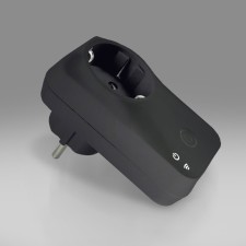 Умная розетка Elektrostandard, 96х56х70 мм, цвет чёрный матовый
