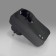 Smart outlet Elektrostandard, 96x56x70 mm, black matte color