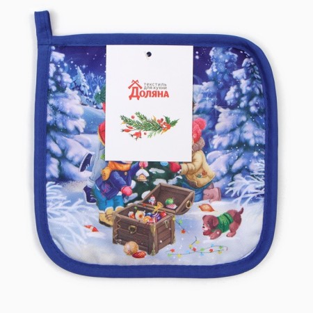 Take "New Year's mood" 17x17 100% p/e, Vatin 250g/m2-3