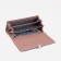 Women's wallet on magnets, pink color