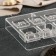 Form for chocolate and sweets “in square”, 10 cells, 20 × 12 × 2.5 cm, cell 3 × 3 cm