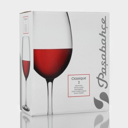 A set of glass glasses for the wine Classique, 630 ml, 2 pcs-5