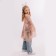 Carnival set "Stylish bunny" Cloak length 65 cm and rim