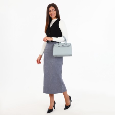 Female bag on the valve, the color is gray-10
