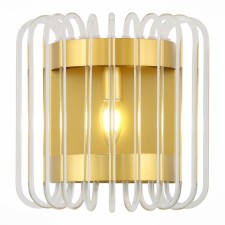 Бра St Luce. SL1228.201.01. Grosseto. 1х40 Вт, E14, 30х35 см, цвет золотистый