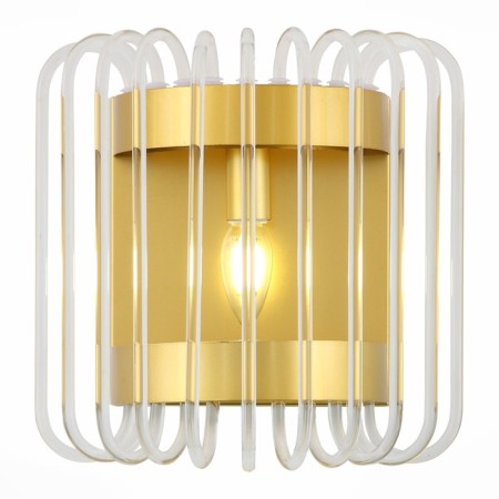 Sconces st. SL1228.201.01. Grosseto. 1x40 W, E14, 30x35 cm, golden color