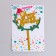 Topper "Happy Birthday", Rose