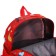 Baby backpack on lightning, 3 outer pockets, red color