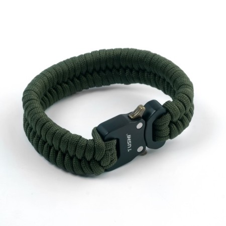 Bracelet-pair "Cobra" Green, 25cm-1