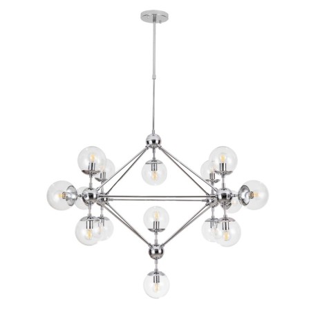 BOLLA chandelier 85 cm, D 130 cm, 15x60W E14