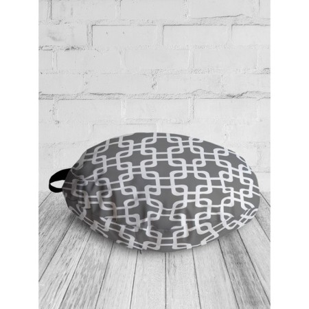 Pillow Siddle "Strong Net", Decorative, D = 52 cm-1