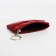 Klyuchnitsa - Lightning wallet, length 12 cm, ring, red color