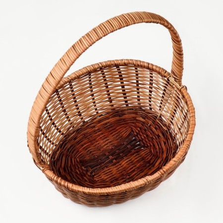 Wicker basket, 29 × 24 × 11/34 cm, vine, corn-4