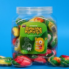 Мармелад «Дикий кукуруз» с жидкой начинкой, 10 г