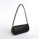 Female bag, baguette, on a magnet, black color