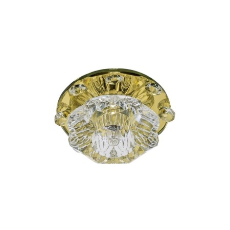Economic light lamp, J0194 YL CL, MAX 50W GU5.3, color mirror yellow